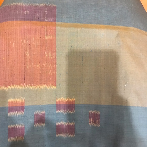 Imperio  multicolor 100% silk rectangular scarf. NWOT - Picture 7 of 7